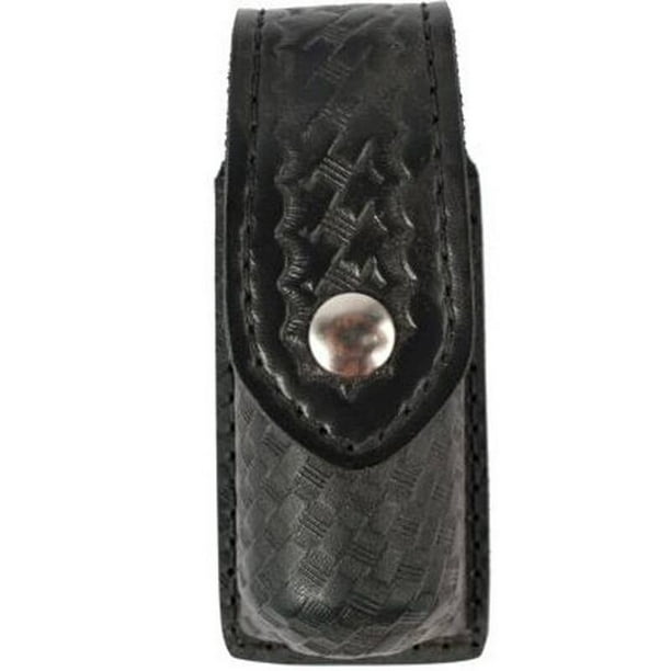 Safariland 36-8-482 Black Basketweave LH Open Top MK-9 Series OC Spray Holder